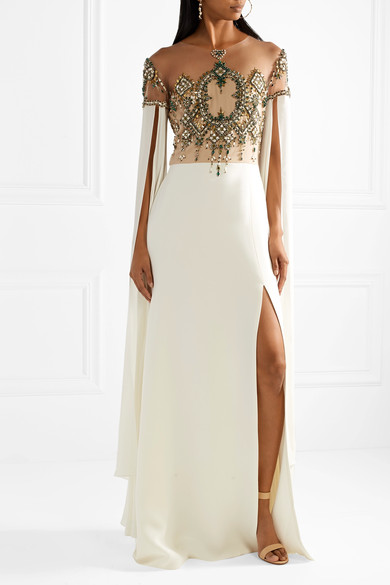 Reem Acra Embellished Gown 2 - Ss18 Bridal Trends Reem Acra Embellished Gown 2 - Ss18 Bridal Trends Gay Wedding Guide