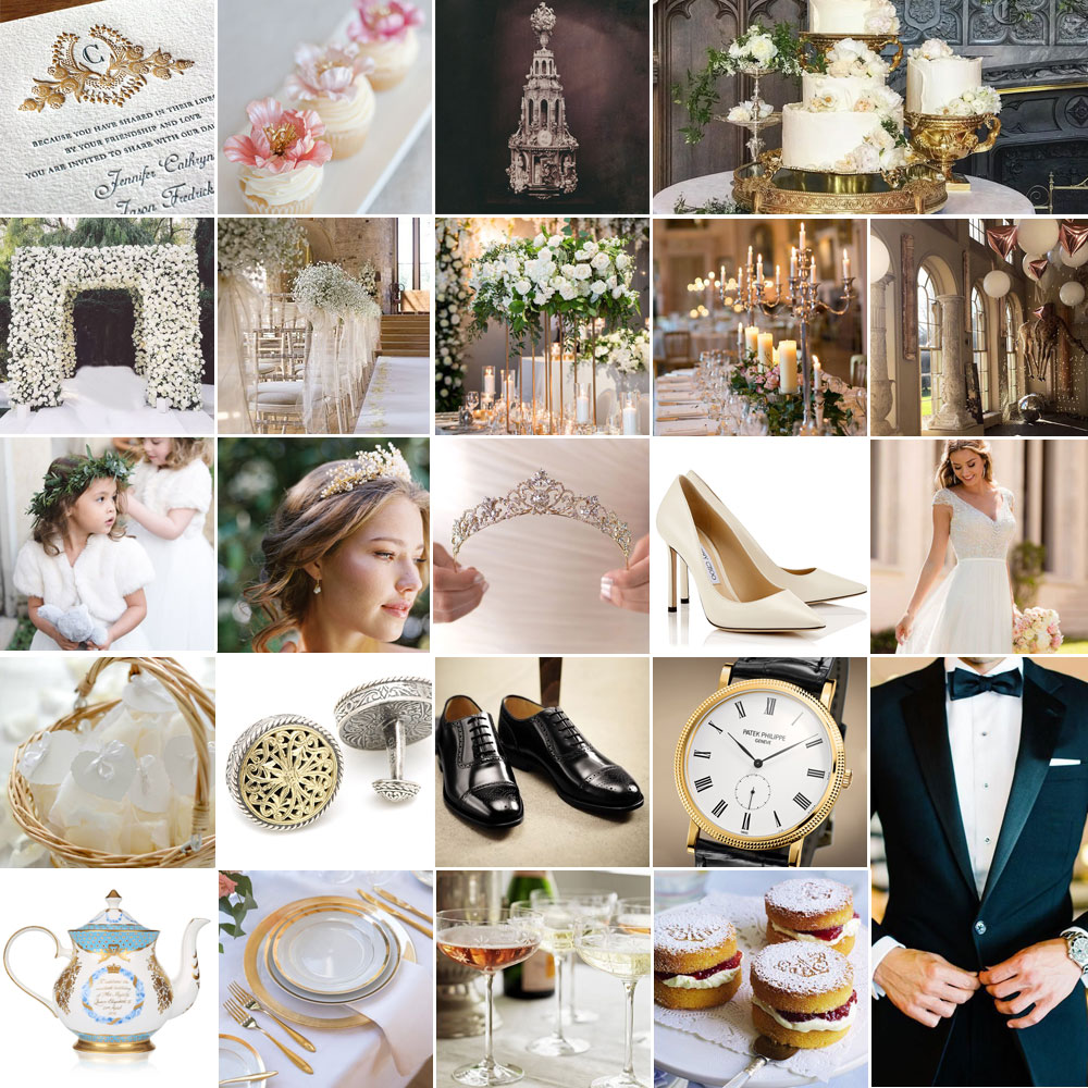 Ryoal Wedding Ideas Inspiration Board Gay Wedding Guide 2 - Style Steal: Royal Wedding Ideas Ryoal Wedding Ideas Inspiration Board Gay Wedding Guide 2 - Style Steal: Royal Wedding Ideas Gay Wedding Guide