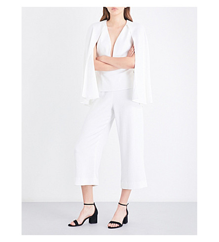 Selfridges Cape Jumpsuit 2 - Ss18 Bridal Trends Selfridges Cape Jumpsuit 2 - Ss18 Bridal Trends Gay Wedding Guide