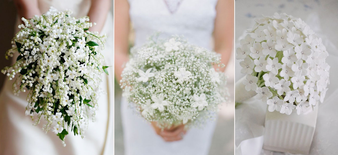 Stephanotis Bouquets White Wedding Flowers Via The Gay Wedding Guide 2 - Floral Focus: Stephanotis Wedding Flowers Stephanotis-Bouquets-White-Wedding-Flowers-Via-The-Gay-Wedding-Guide