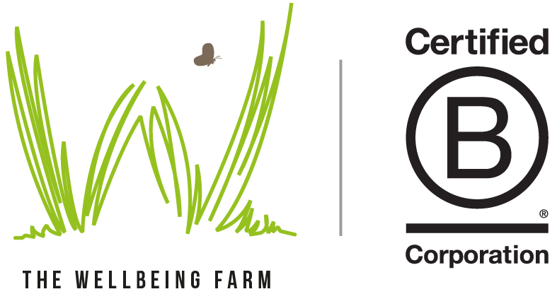Wellbeing Farm Logos WBF B Corp CLOSE