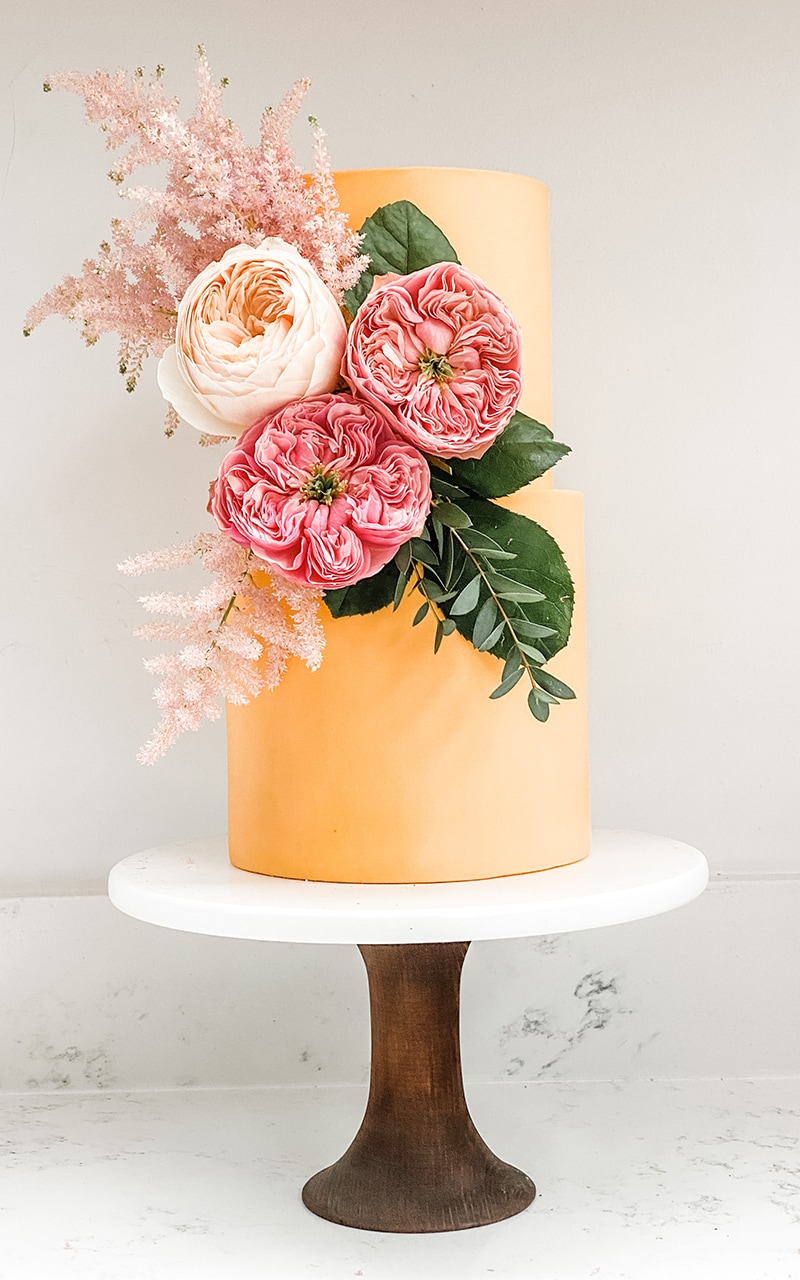 Al Yellow Wedding Cake 2 - Heavenly Same-Sex Autumn Wedding Ideas From The Uk'S Top 10 Lgbtq+ Wedding Suppliers Gay Wedding Guide