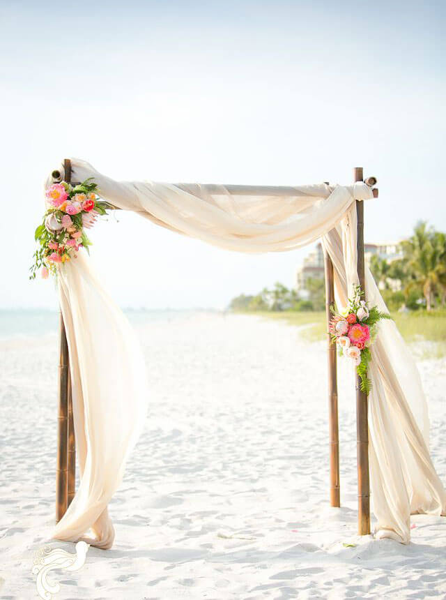 Beach Wedding Ideas Wedding Arbor With Drapes Featured On The Gay Wedding Guide 2 - Beautiful Beach Wedding Theme Ideas Beach Wedding Ideas Wedding Arbor With Drapes Featured On The Gay Wedding Guide 2 - Beautiful Beach Wedding Theme Ideas Gay Wedding Guide