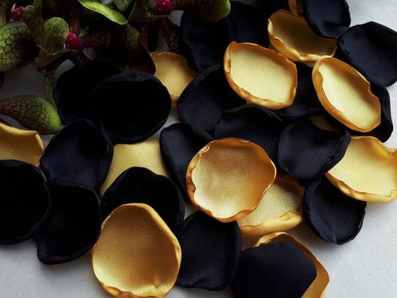 Black And Gold Rose Petals Via Gay Wedding Guide 2 - Style Steal: 22 Masquerade Ball Same-Sex Wedding Theme Inspirations To Spice Up Your Wedding Black And Gold Rose Petals Via Gay Wedding Guide 2 - Style Steal: 22 Masquerade Ball Same-Sex Wedding Theme Inspirations To Spice Up Your Wedding Gay Wedding Guide