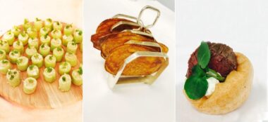 Winter Wedding Canapés