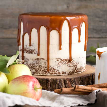 Caramel Apple Cake 2 - 19 Delicious Wedding Cake Flavor Combinations That Your Guests Won'T Resist Gay Wedding Guide