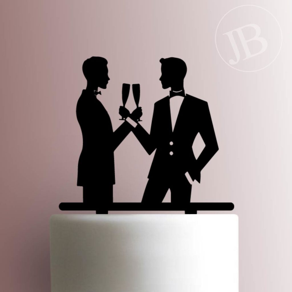 Champagne Tossing Gay Wedding Cake Topper Via Gay Wedding Guide 1024X1024 1 2 - 40 Awesome Gay Wedding Cake Toppers That Will Make Your Wedding Cake Stand Out Champagne Tossing Gay Wedding Cake Topper Via Gay Wedding Guide 1024X1024 1 2 - 40 Awesome Gay Wedding Cake Toppers That Will Make Your Wedding Cake Stand Out Gay Wedding Guide