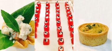 Summer Wedding Canapés
