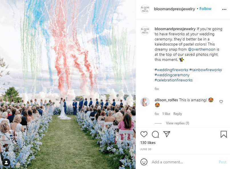 Fireworks Wedding Hashers 2 - 8 Wedding Reception Ideas For A Magical Wedding That Will Impress Your Guests Fireworks Wedding Hashers 2 - 8 Wedding Reception Ideas For A Magical Wedding That Will Impress Your Guests Gay Wedding Guide