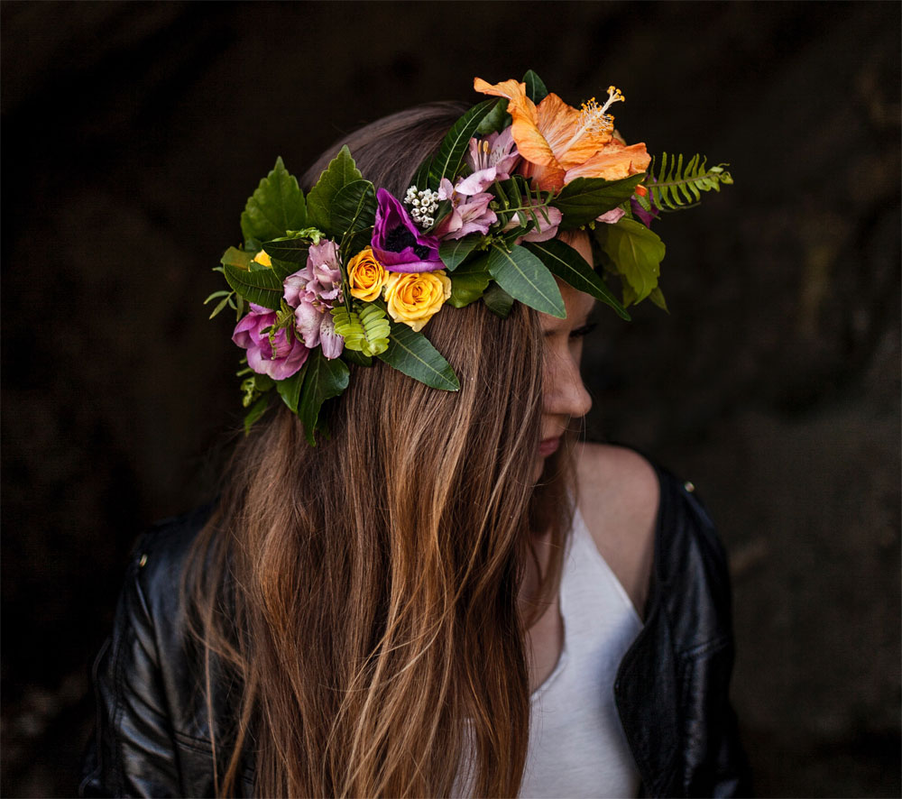 Floral Crown 2 - Wedding Floral Trends 2018 Gay Wedding Guide