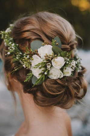 Floral Updo 2 - Best Wedding Hairstyles For Thin Hair That Will Make You Feel Gorgeous &Amp; Worth Trying In 2021 Floral Updo 2 - Best Wedding Hairstyles For Thin Hair That Will Make You Feel Gorgeous &Amp; Worth Trying In 2021 Gay Wedding Guide