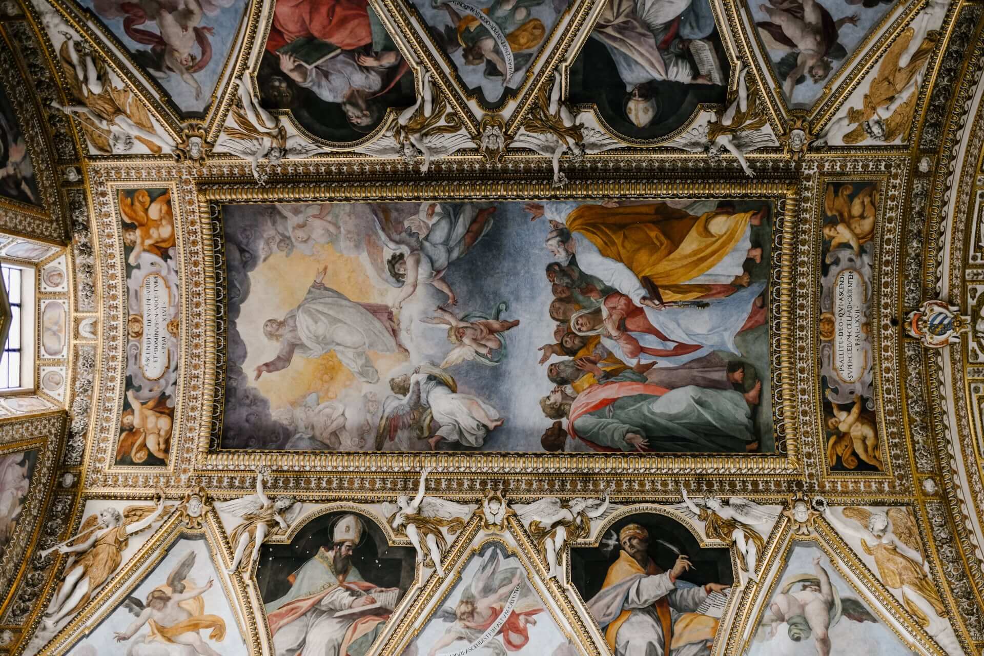 Fresco Paintings Ceiling In Cathedral - Front Page Gay Wedding Guide