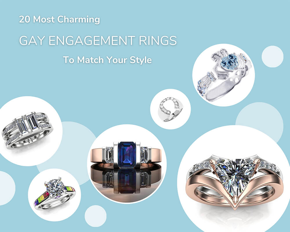 20 Most Charming Gay Engagement Rings To Match Your Style