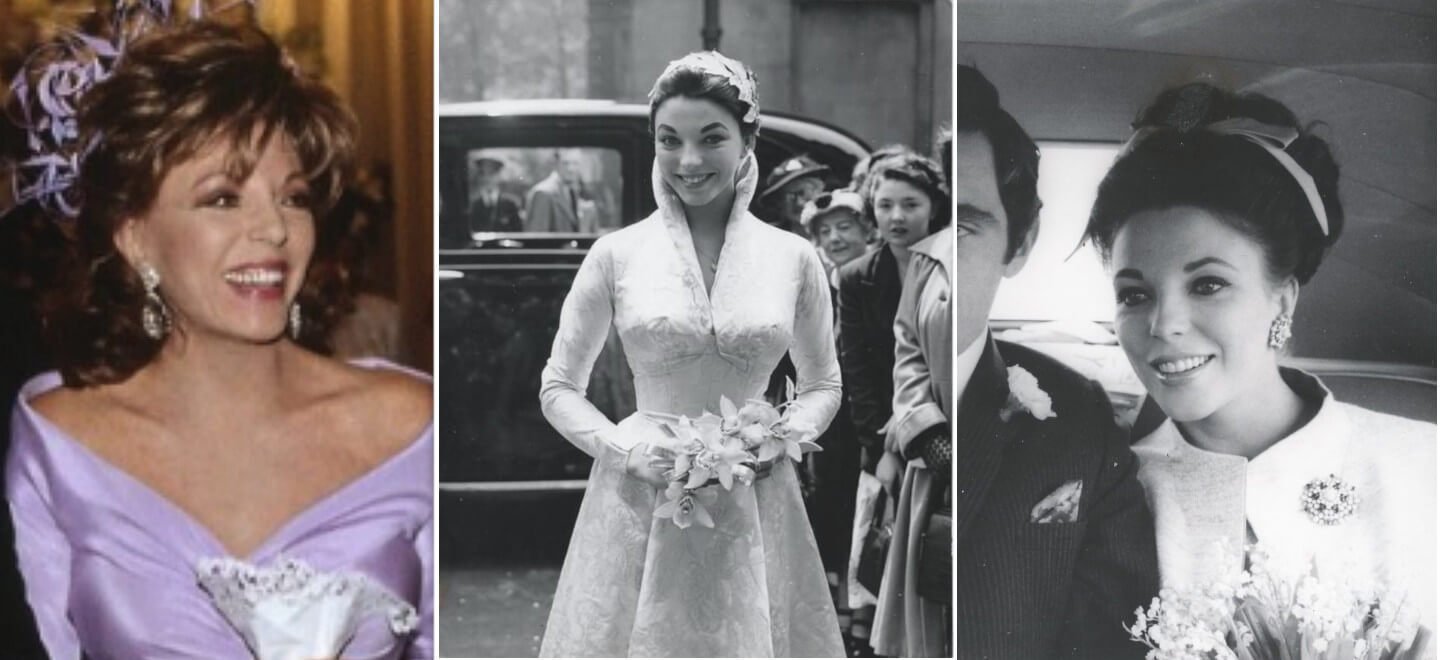 The Bridal Looks Of Joan Collins