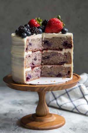 Lemon Summer Berry Cake 2 - 19 Delicious Wedding Cake Flavor Combinations That Your Guests Won'T Resist Gay Wedding Guide