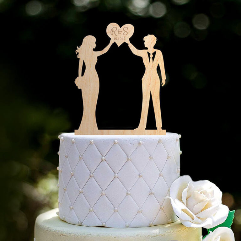 Lesbian Cake Topper Holding Heart Over Their Head 768X768 1 2 - 40 Awesome Lesbian Wedding Cake Toppers That Will Make Your Wedding Cake Stand Out Lesbian Cake Topper Holding Heart Over Their Head 768X768 1 2 - 40 Awesome Lesbian Wedding Cake Toppers That Will Make Your Wedding Cake Stand Out Gay Wedding Guide