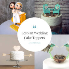 40 Awesome Lesbian Wedding Cake Toppers That Will Make Your Wedding Cake Stand Out