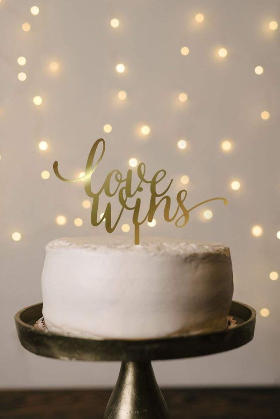 Love Wins 2 - 40 Awesome Gay Wedding Cake Toppers That Will Make Your Wedding Cake Stand Out Love Wins 2 - 40 Awesome Gay Wedding Cake Toppers That Will Make Your Wedding Cake Stand Out Gay Wedding Guide