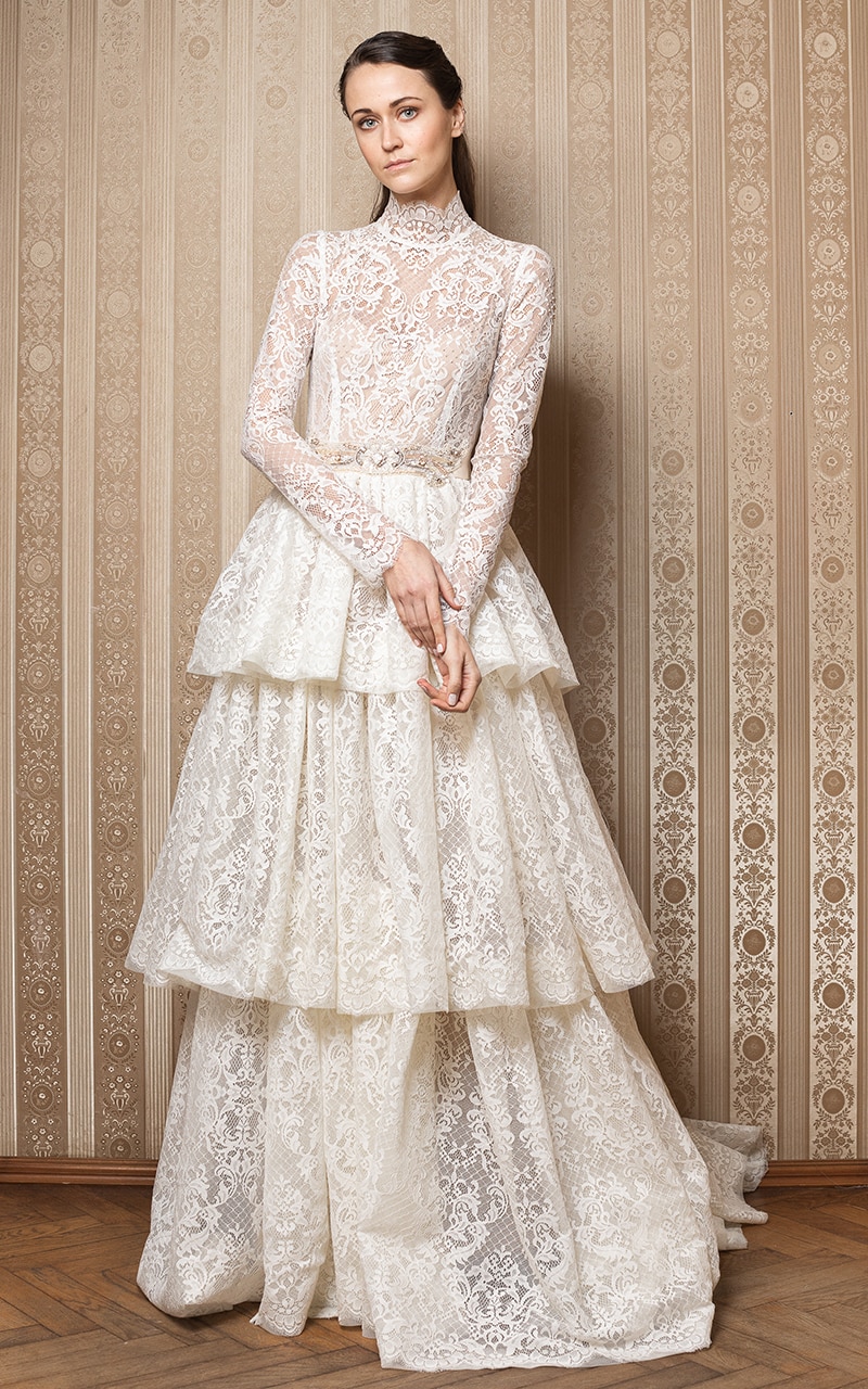 Meghan Wedding Dress Front 2 - Heavenly Same-Sex Autumn Wedding Ideas From The Uk'S Top 10 Lgbtq+ Wedding Suppliers Gay Wedding Guide