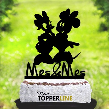 Mini Mouse And Daisy Duck Lesbian Wedding Cake Topper Via Gay Wedding Guide 2 - 40 Awesome Lesbian Wedding Cake Toppers That Will Make Your Wedding Cake Stand Out Mini Mouse And Daisy Duck Lesbian Wedding Cake Topper Via Gay Wedding Guide 2 - 40 Awesome Lesbian Wedding Cake Toppers That Will Make Your Wedding Cake Stand Out Gay Wedding Guide