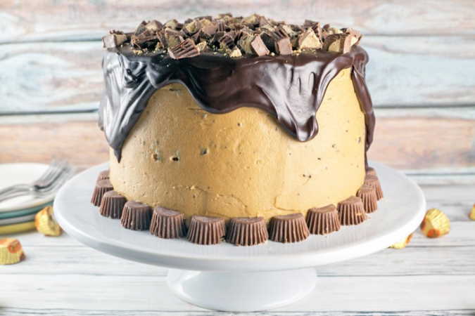 Peanut Buttercup Cake 2 - 19 Delicious Wedding Cake Flavor Combinations That Your Guests Won'T Resist Gay Wedding Guide