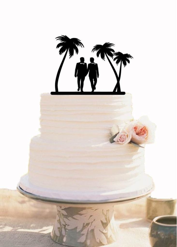 Pl 732X1024 1 2 - 40 Awesome Gay Wedding Cake Toppers That Will Make Your Wedding Cake Stand Out Pl 732X1024 1 2 - 40 Awesome Gay Wedding Cake Toppers That Will Make Your Wedding Cake Stand Out Gay Wedding Guide