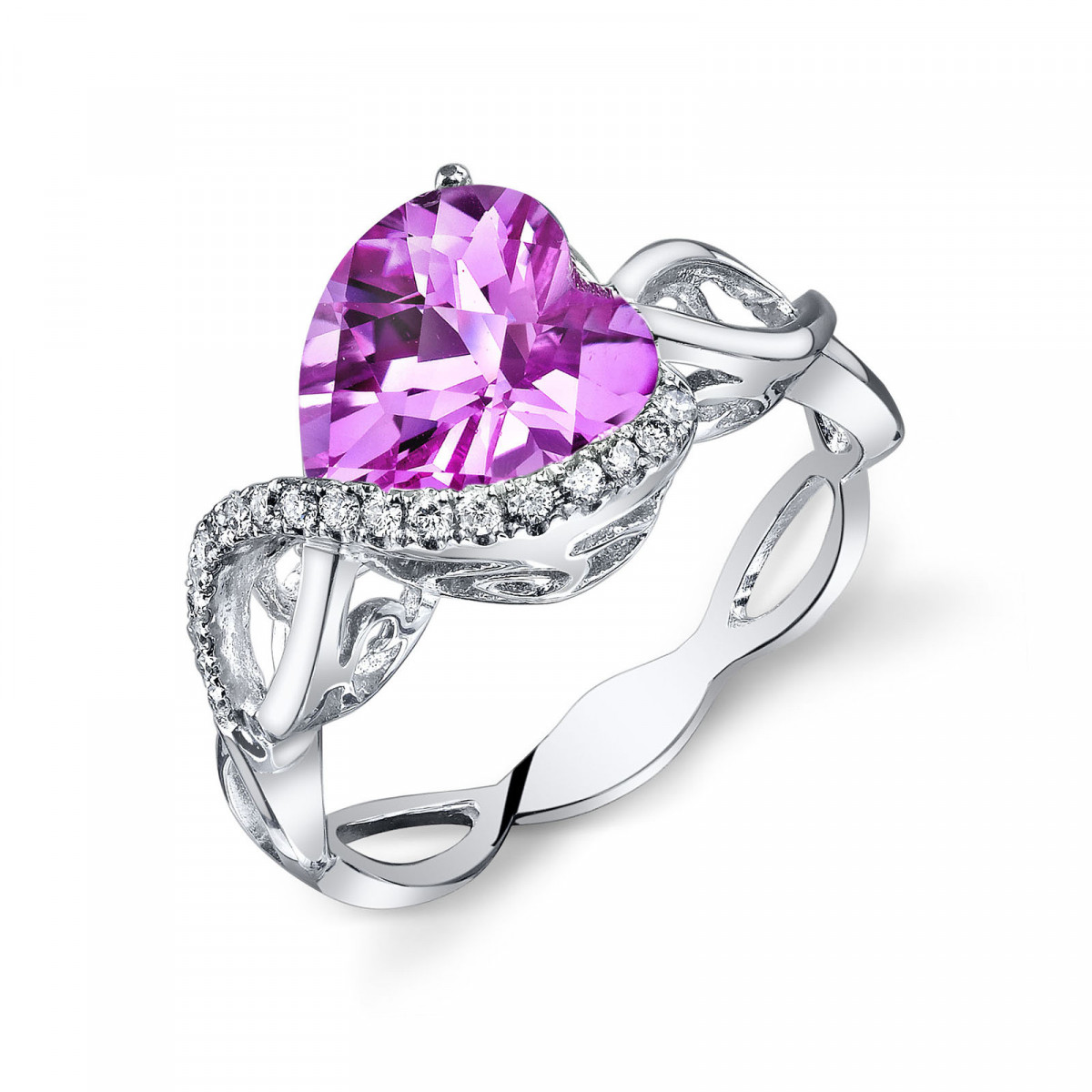 Rubyandoscar Unique Pink Sapphires Lesbian Engagement Ring Front View 2 - 20 Most Incredible Lesbian Engagement Rings For Bounding Two Soul Mates Rubyandoscar Unique Pink Sapphires Lesbian Engagement Ring Front View 2 - 20 Most Incredible Lesbian Engagement Rings For Bounding Two Soul Mates Gay Wedding Guide