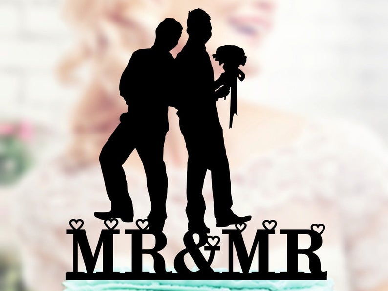 Same Sex Topper Gay Wedding Cake Topper Via Gay Wedding Guide 2 - 40 Awesome Gay Wedding Cake Toppers That Will Make Your Wedding Cake Stand Out Same Sex Topper Gay Wedding Cake Topper Via Gay Wedding Guide 2 - 40 Awesome Gay Wedding Cake Toppers That Will Make Your Wedding Cake Stand Out Gay Wedding Guide