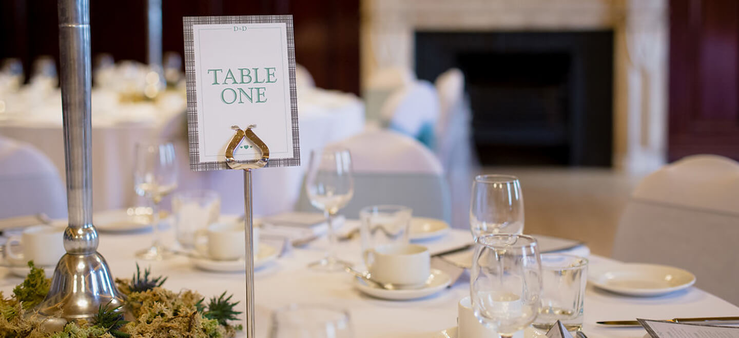 Table Number At Scottish Wedding Theme Style By Love Cat D At Trades Hall Via Gay Wedding Guide 2 - Experts At Work: Scottish Gay Wedding Theme Gay Wedding Guide