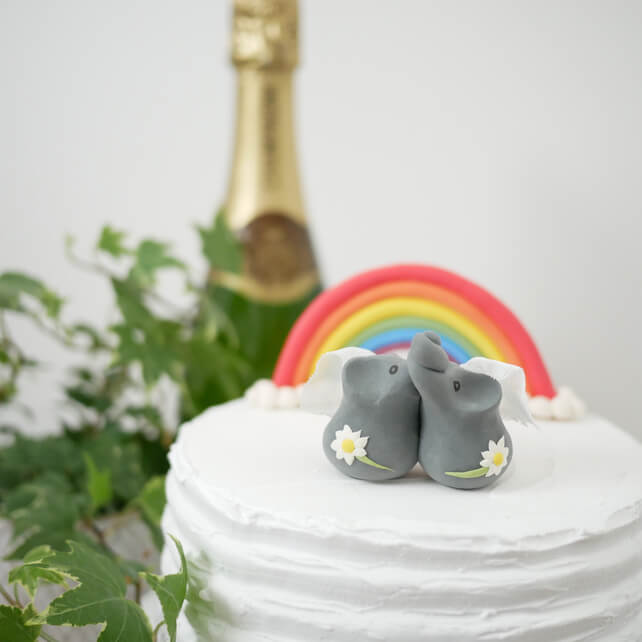 Tiny Elephants Lesbian Wedding Cake Topper Via Gay Wedding Guide 2 - 40 Awesome Lesbian Wedding Cake Toppers That Will Make Your Wedding Cake Stand Out Tiny Elephants Lesbian Wedding Cake Topper Via Gay Wedding Guide 2 - 40 Awesome Lesbian Wedding Cake Toppers That Will Make Your Wedding Cake Stand Out Gay Wedding Guide
