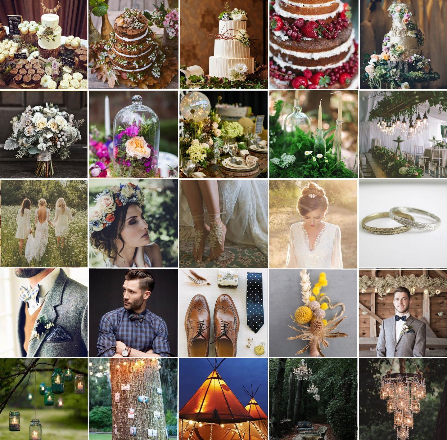 Wedding Themes: Woodland