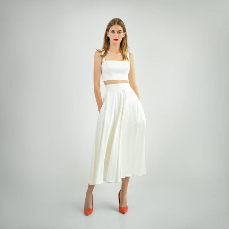 Laced Coordinated Set 01 - 30 Chic Lesbian Wedding Dresses That Make Your Bridal Look Authentic Laced Coordinated Set 01 - 30 Chic Lesbian Wedding Dresses That Make Your Bridal Look Authentic Gay Wedding Guide