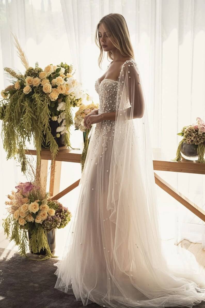 Off The Shoulder Perfection 01 - 30 Chic Lesbian Wedding Dresses That Make Your Bridal Look Authentic Off The Shoulder Perfection 01 - 30 Chic Lesbian Wedding Dresses That Make Your Bridal Look Authentic Gay Wedding Guide