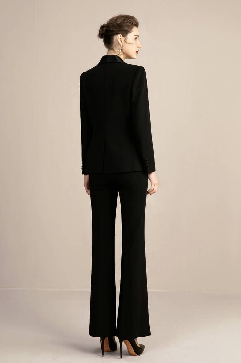 2 Piece Black Wedding Pants And Blazer Suit 2 Lesbian Wedding Suit - 30 Amazing Lesbian Wedding Suits To Look Stunning On Your Big Day 2 Piece Black Wedding Pants And Blazer Suit 2 Lesbian Wedding Suit - 30 Amazing Lesbian Wedding Suits To Look Stunning On Your Big Day Gay Wedding Guide