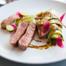Norfolk Lamb Loin Crackling And Courgette 230X230