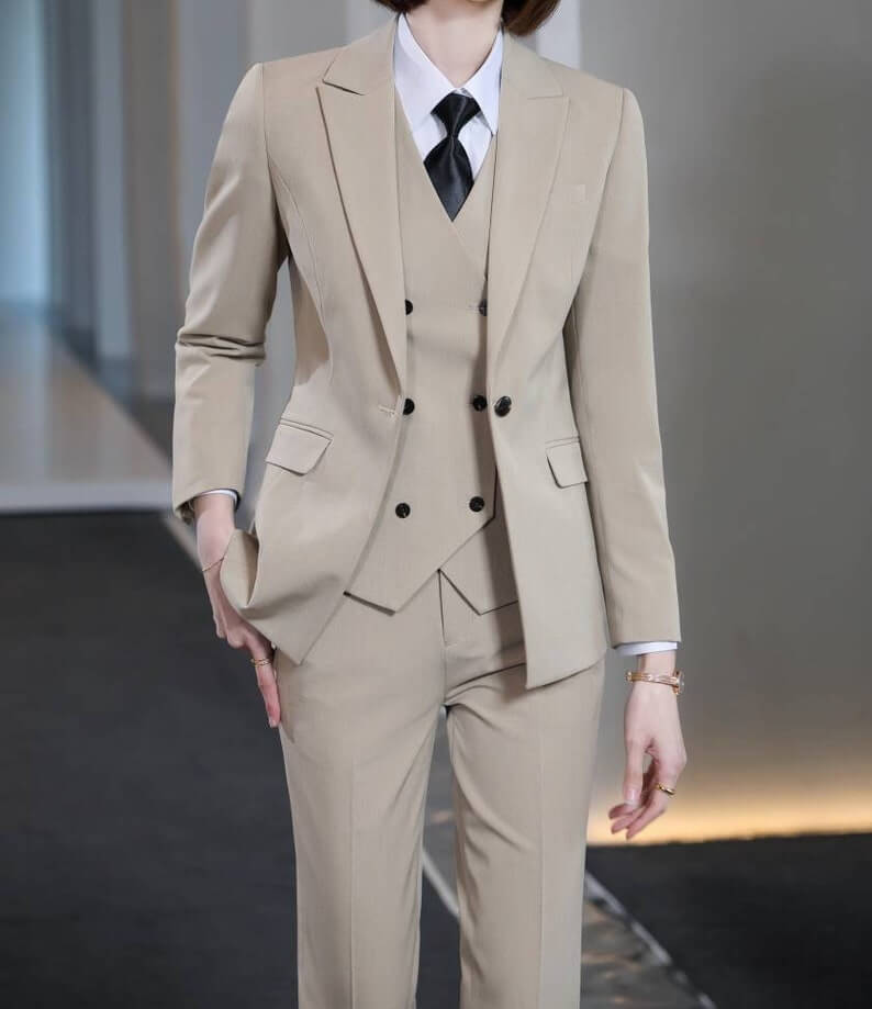 Beige 3 Piece Plain Suit With Blazer Waistcoat And Pants 1 Lesbian Wedding Suit - 30 Amazing Lesbian Wedding Suits To Look Stunning On Your Big Day Beige 3 Piece Plain Suit With Blazer Waistcoat And Pants 1 Lesbian Wedding Suit - 30 Amazing Lesbian Wedding Suits To Look Stunning On Your Big Day Gay Wedding Guide