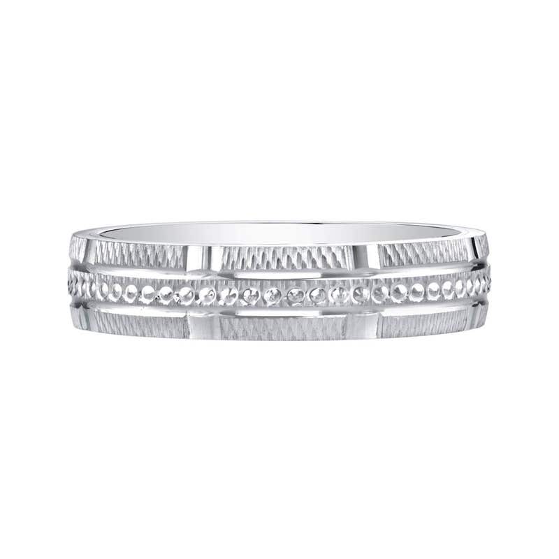Chic Textured Bands Lesbian Wedding Rings - 20 Most Amazing Lesbian Wedding Rings That Signifies Never-Ending Love &Amp; Commitment Chic Textured Bands Lesbian Wedding Rings - 20 Most Amazing Lesbian Wedding Rings That Signifies Never-Ending Love &Amp; Commitment Gay Wedding Guide