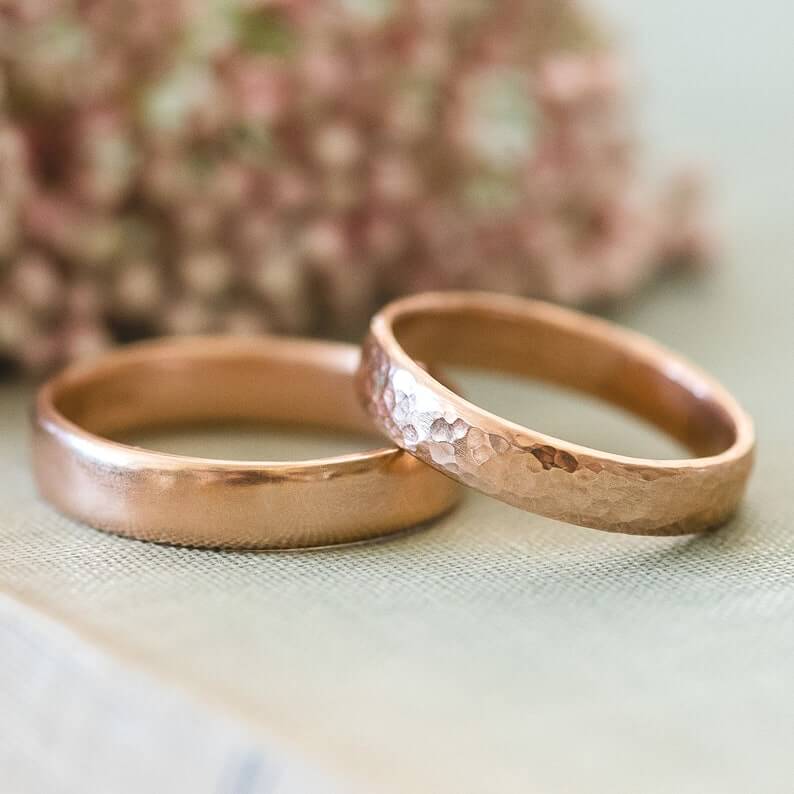 Delicate Rose Gold 2 Gay Wedding Rings - 20 Jaw-Dropping Gay Wedding Rings For Your Perpetual Love &Amp; Happiness Delicate Rose Gold 2 Gay Wedding Rings - 20 Jaw-Dropping Gay Wedding Rings For Your Perpetual Love &Amp; Happiness Gay Wedding Guide