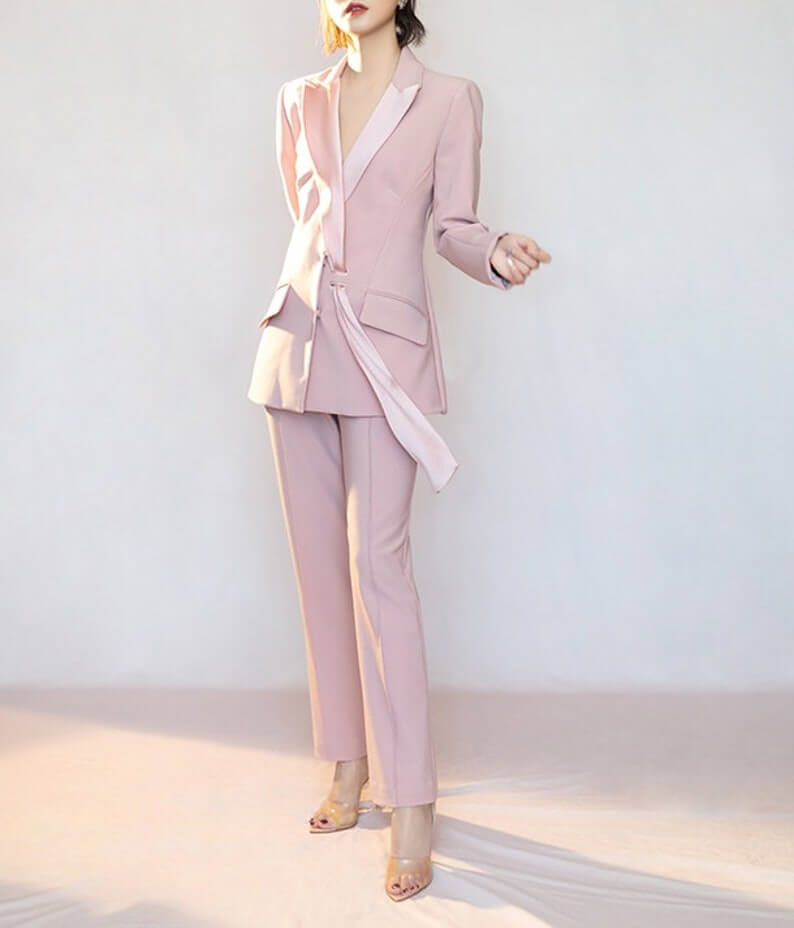 Elegant Woman Pantsuit Set 2 Lesbian Wedding Suit - 30 Amazing Lesbian Wedding Suits To Look Stunning On Your Big Day Elegant Woman Pantsuit Set 2 Lesbian Wedding Suit - 30 Amazing Lesbian Wedding Suits To Look Stunning On Your Big Day Gay Wedding Guide