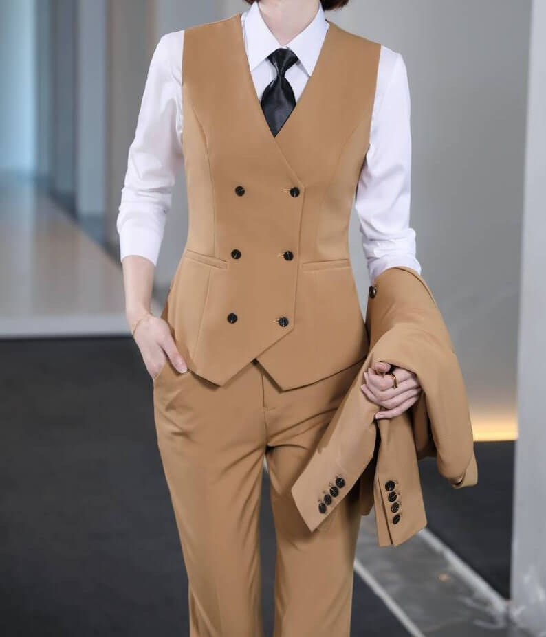 Khaki 3 Piece Plain Suits With Blazer Waistcoat And Pants 1 1 Lesbian Wedding Suit - 30 Amazing Lesbian Wedding Suits To Look Stunning On Your Big Day Khaki 3 Piece Plain Suits With Blazer Waistcoat And Pants 1 1 Lesbian Wedding Suit - 30 Amazing Lesbian Wedding Suits To Look Stunning On Your Big Day Gay Wedding Guide