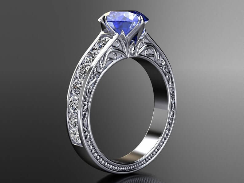 Powerful Tanzanite Gemstone 1 Lesbian Engagement Rings - 20 Most Incredible Lesbian Engagement Rings For Bounding Two Soul Mates Powerful Tanzanite Gemstone 1 Lesbian Engagement Rings - 20 Most Incredible Lesbian Engagement Rings For Bounding Two Soul Mates Gay Wedding Guide