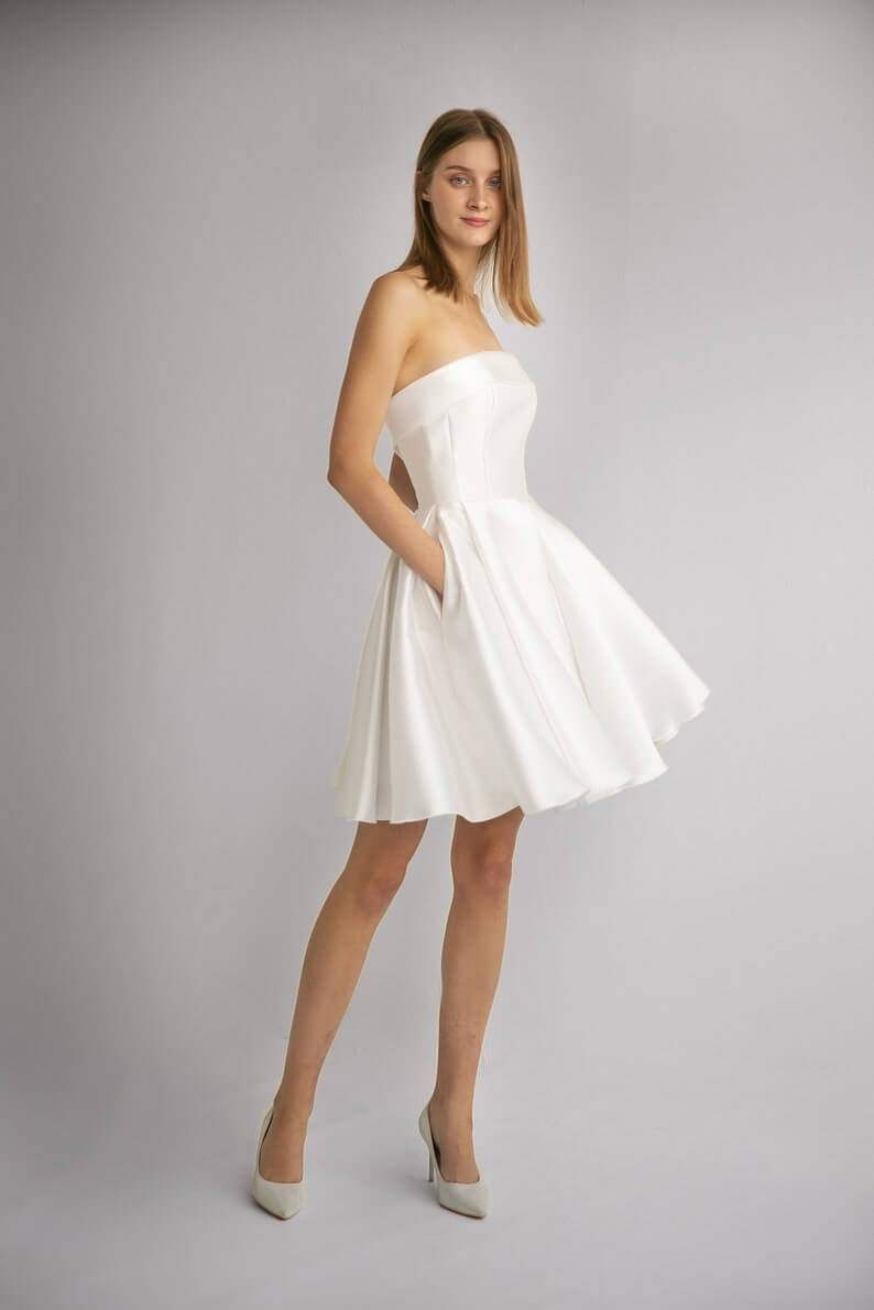 The Fun Cocktail Dress Idea 1 Lesbian Wedding Dress - 30 Chic Lesbian Wedding Dresses That Make Your Bridal Look Authentic The Fun Cocktail Dress Idea 1 Lesbian Wedding Dress - 30 Chic Lesbian Wedding Dresses That Make Your Bridal Look Authentic Gay Wedding Guide