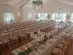 Festival Style Rustic Wedding Breakfast