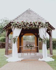 Decorated Outdoor Gazebo