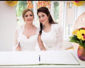 Two Happy Brides