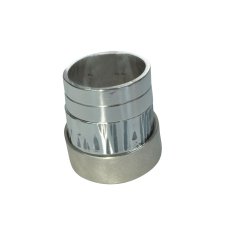 3 Chunky Mens Wedding Rings Centre Groove Textured Glass Brush 230X230