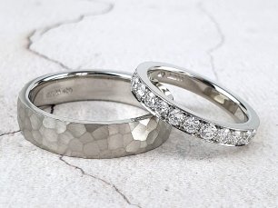Bespoke Platinum Wedding Rings 306X229
