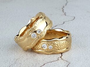 Bespoke Wedding Rings Made From Sentimental Gold 307X230