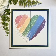 Gatefold Invitation With Paintbrush Rainbow 2 230X230