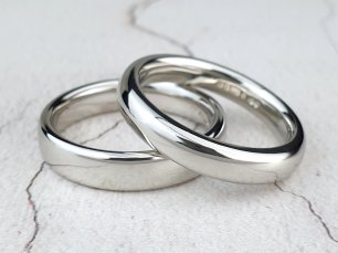 Platinum Court Wedding Bands 306X229